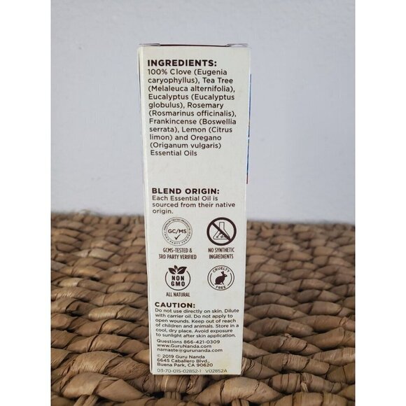 Guru Nanda Essential Oil Immunity Synergy Blend 100% Pure and Natural Sealed - Picture 4 of 13